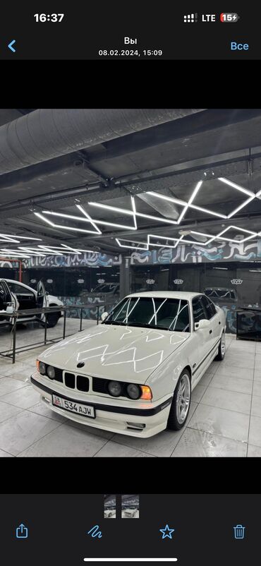 Автозапчасти: Капот BMW Б/у, цвет - Белый, Оригинал