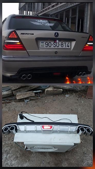 vaz 2107 buferi: Mercedes-Benz W202 C-Class üçün ehtiyat hissələri - Arxa bufer (W202 — 3