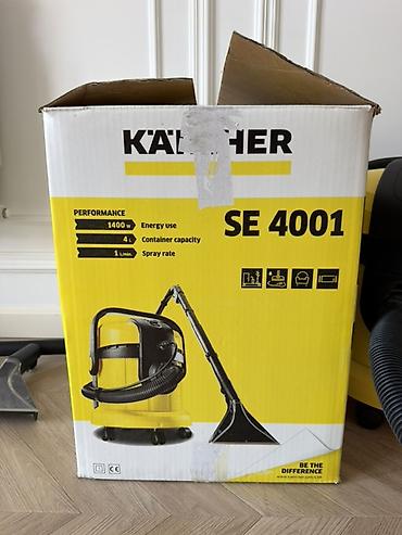 karcher k 55: Kärcher SE 4001 yuyucu tozsoran. Cihaz əla vəziyyətdədir və tam — 4