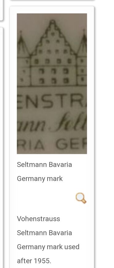 Ostali kućni dekor: Saksija nova Vohenstrauss J.Seltmann Bavaria. 1950g +. Porcelanska — 12