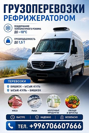 sprinter 2 2: Услуга: Грузоперевозки рефрижератором - Поддержание температурного — 1