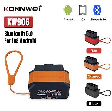 AZ - Diagnostic auto scanners: Novo - Konnwei KW906 Bluetooth OBD2 Auto dijagnostika ✅ Bluetooth 5.2 — 18