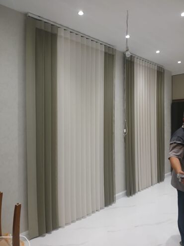 Pərdə və tüllər: Yeni, Tül, rəng - Ağ, Ödənişli çatdırılma — 7