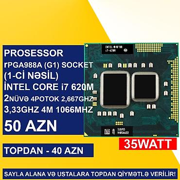Prosessorlar: Notebook üçün Prosessorlar SAYLA ALANA VƏ USTALARA TOPDAN QİYMƏTLƏ — 10