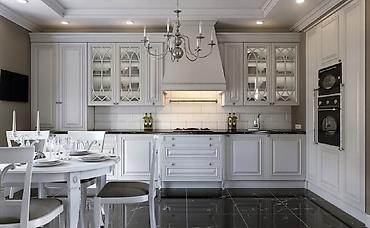silver kitchen: Кухонный гарнитур, Новый, цвет - Зеленый, МДФ, Бесплатная доставка — 5