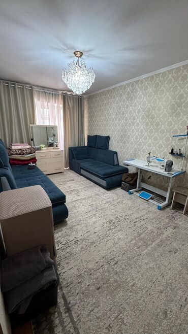 квартира берилет 5мкр: 2 комнаты, 48 м², Индивидуалка, 5 этаж, Косметический ремонт