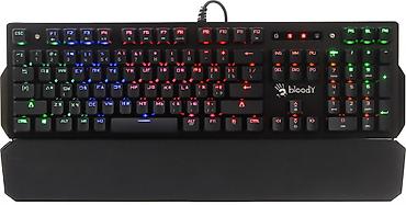 logitech mx: Клавиатура, Bloody, Механическая, Проводное подключение, Размер: 75% — 1