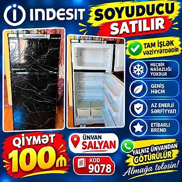 ddr4 ram 16gb: İndesit soyuducu - Üstdən donduruculu ikiqapılı model - Tam işlək — 1