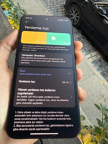 Poco: Poco F7, 512 GB, rəng - Qara, Barmaq izi — 2