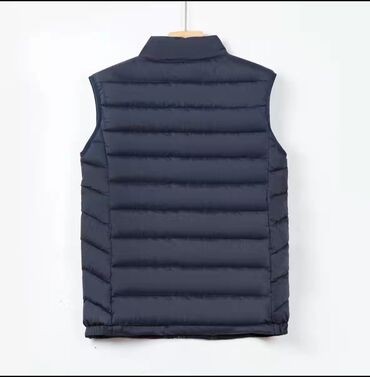 Другая мужская одежда: РАСПРОДАЖА !!! Жилет тёмно-синий . Наполнитель пуховое волокно — 2