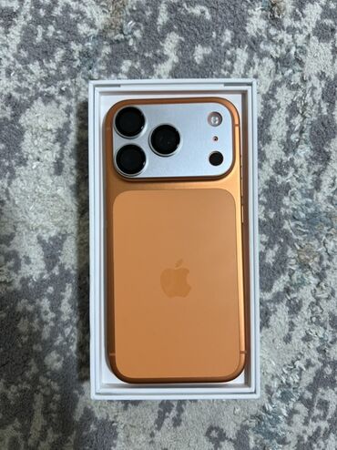 айфон 7 бишкек бу: IPhone 17 Pro, Колдонулган, 256 ГБ, Коргоочу айнек, Кабель, Куту, 100 %