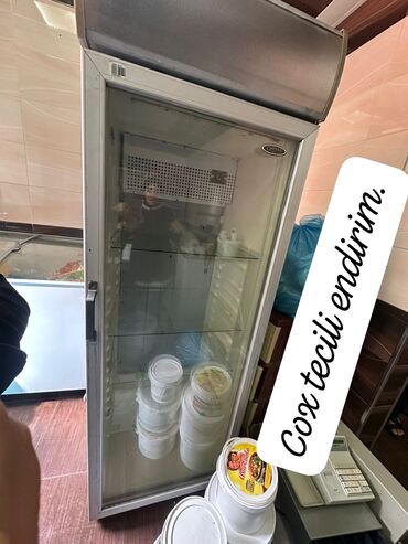 2 ci əl soyuducular: Su vitrini 300❌250 azn. Tam islekdir ela veziyyetde Unvan Sumqayit