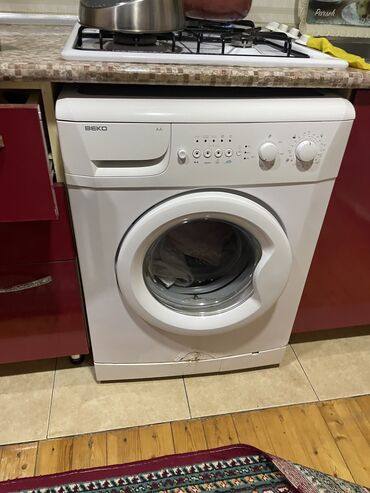 Бытовая техника: Стиральная машина Beko, 6 кг, Б/у, Автомат, Есть сушка