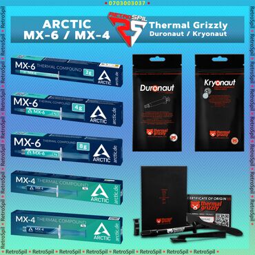 Процессоры: 💯Thermal Paste Arctic "BU ORIGINALDIR" 😔Tap.az da UCUZ OLANLAR