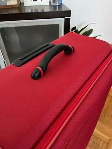 Putni koferi i torbe: Veliki crveni kofer na točkiće – Stratic - Brend: Stratic (logo na — 14