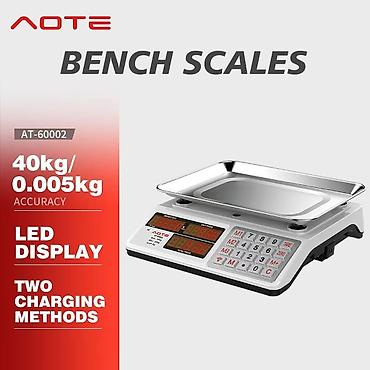 Настольные торговые весы AOTE AT-60002 - Предел взвешивания: до 40 кг