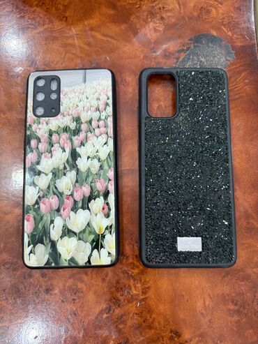 электронный китеп: Набор из двух чехлов для смартфона Samsung S20+: - Чехол 1: с принтом