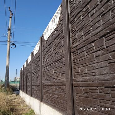 Бетонные еврозаборы: Евро забор. Арзан жана сапаттуу Сиздер үчүн жаңы чыгарылыштагы — 4
