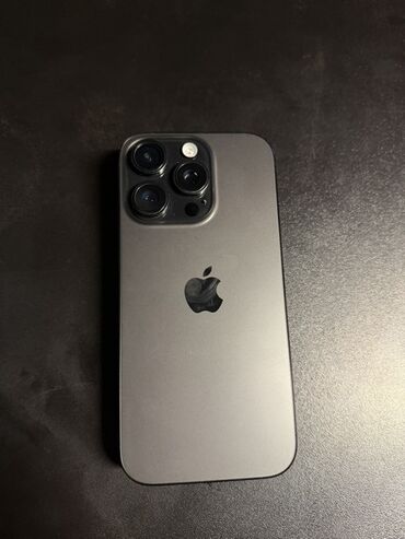 android avtomobil monitorları: IPhone 16 Pro, 256 GB, Black Titanium, Simsiz şarj, Face ID, Sənədlərlə