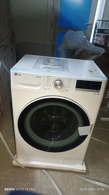 Стиральные машины: Стиральная машина LG, Новый, Автомат, До 9 кг, Компактная — 3