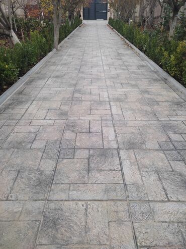 Plitə işləri: Tamet Aqlay Qabancik Kafel Metlax işləri görülür.Heyet Ve Bağ — 14