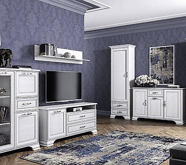 tcl 85: Тумба и подставка для телевизора, Новый, Напольная, МДФ, В рассрочку, Бесплатная доставка, цвет - Белый — 4