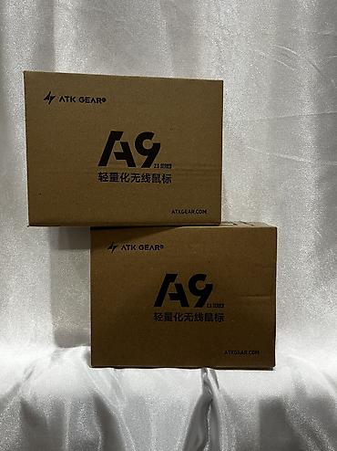 Компьютерные мышки: 🖱 ATK A9 Plus — беспроводная игровая мышь | PAW3395 Ultra| 240 часов — 2
