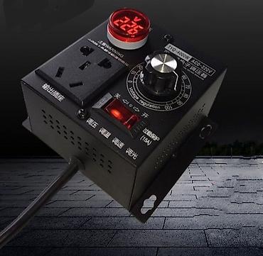 потенциометр: Регулятор напряжения/мощности TYQ-4000W (AC 220V) Функции: - Плавное — 3