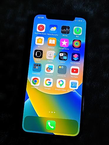 iphone x zapcast: IPhone X, 64 GB, Gümüşü, Qırıq — 4