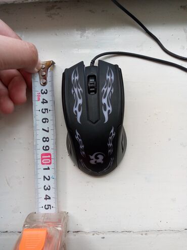 шнур от ноутбука: Компьютерная мышка с подсветкой, длина шнура 125 см