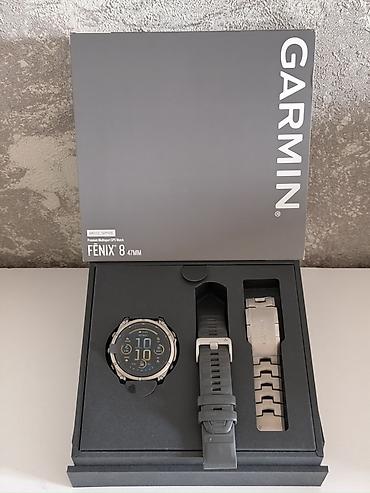 Garmin: Garmin Fenix 8 Sapphire, 47 мм — мультиспортивные смарт‑часы — 1