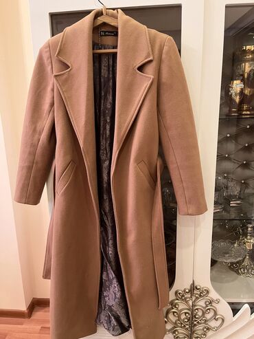 пальто: Пальто 9Fashion Woman, M (EU 38), цвет - Коричневый
