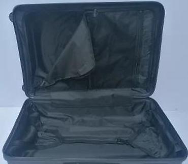 Putni koferi i torbe: Tvrdi kofer na točkićima – siva boja - Materijal: čvrsta ABS/plastika — 13