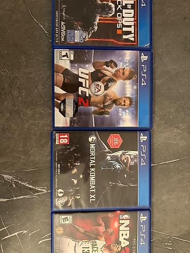 Набор игр для PlayStation 4 (диски в коробках): - Call of Duty: Black