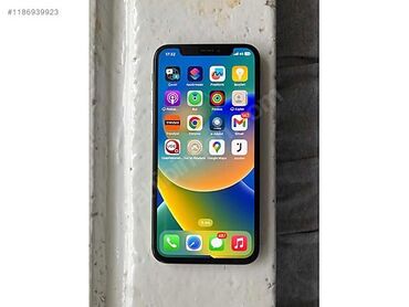 Apple iPhone: IPhone X, 64 GB, Space Gray, Barmaq izi