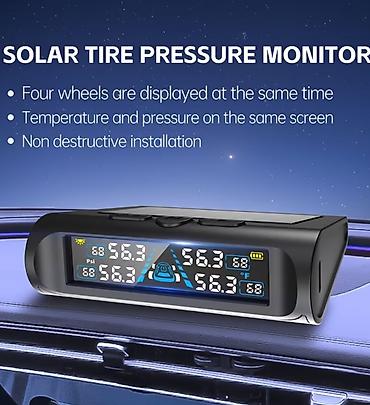 auto kamera: Solarni TPMS – sistem za nadzor pritiska u gumama - Real-time — 5