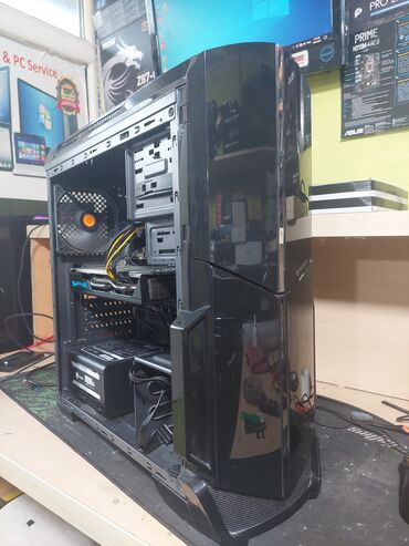 Masaüstü kompüterlər və iş stansiyaları: Case Thermaltake Psu 680W Plata H55 Cpu intel core i7 Ram 8gb Vga RX