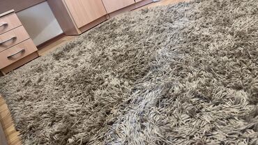 пледы из плюшевой пряжи: Ковер Б/у, 200 * 150, Хлопок, IKEA (Швеция), Безналичная/наличная оплата