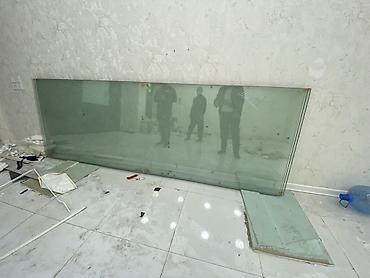 qapi susəsi: Şüşə bölmə/slayd qapı üçün dəst - 3 ədəd bərk (temperli tipli) şəffaf — 3