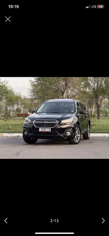 авто кридит бишкек: Subaru Outback: 2019 г., 2.5 л, Вариатор, Бензин, Кроссовер