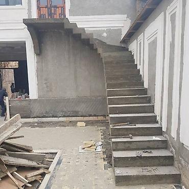 Лестницы и комплектующие: Монолитная лестница из бетона, предназначенная для установки в — 8