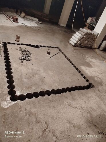 Beton işləri: Beton kəsmə beton deşmə xidməti Karot - HILTI DD 200 / 350 ilə 25 ° — 18