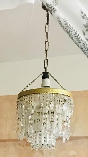 Çılçıraq, 1 lampa, Xrustal