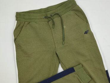 Tracksuit bottoms for men, L (EU 40), 4F, condition - Good