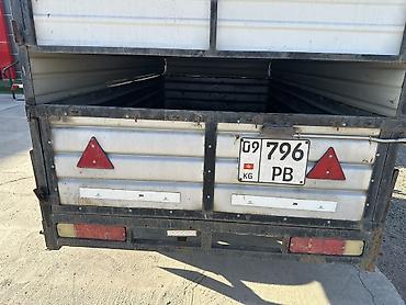 Прицепы и полуприцепы: Двухосный грузовой прицеп с высоким бортом и тентом. Подходит для — 11