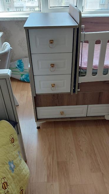 Ev və bağ: Uşaq beşiyi – kombinə edilmiş modellə - Material: MDF/LDSP — 3