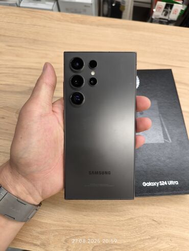 мультиварка самсунг: Samsung Galaxy S24 Ultra, Колдонулган, 512 ГБ, түсү - Кара, 1 SIM, 2 SIM, eSIM
