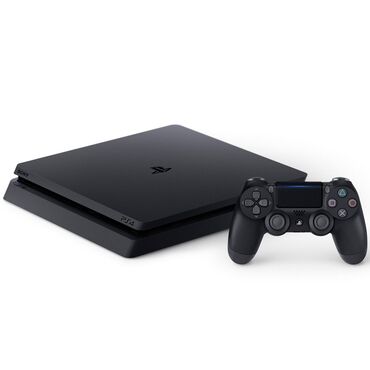 PS4 (Sony PlayStation 4): Продаю ps4 slim. С двумя контроллерами В подарок 3 -5 игр( диск)