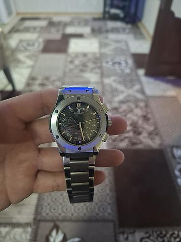 qol saatlari: Hublot tərzində avtomatik qol saatı - Korpus: paslanmayan poladdan — 5