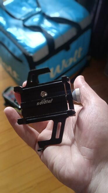 Çanta və çexollar: Wolt çantas təzədir + powerbank və kiçik şeyləri qoymaq üçün çanta + — 5